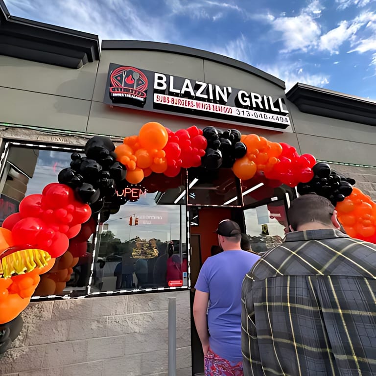 Welcome To Blazin’ Grill
