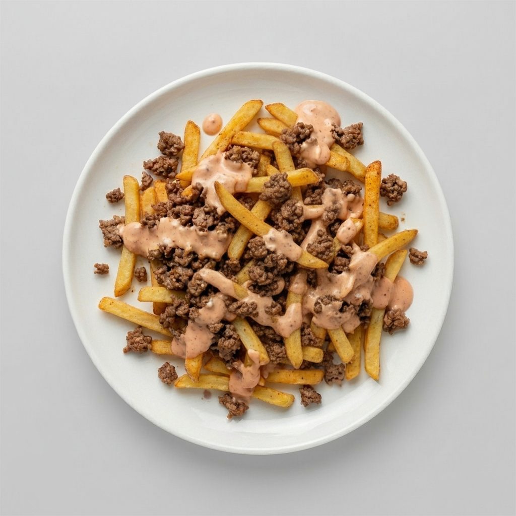 Chopped Cheese Loaded Fries.